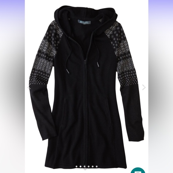 Title Nine Woolicious Full Zip Sweater Tunic (Hoodie) - Picture 4 of 4